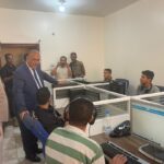 وزير الاتصالات وتقنية المعلومات يزور المقر الرئيسي لشركة سبأفون في عدن